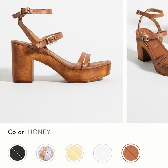 Seychelles Strappy Heeled Clog Sandals - Picture 5 of 5